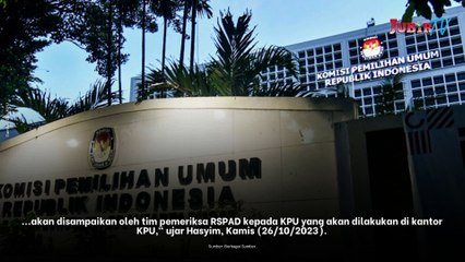 KPU Umumkan Hasil Tes Kesehatan 3 Pasangan Capres-Cawapres pada 27 Oktober 2023