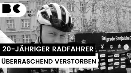 Radfahrer mit 20 überraschend verstorben