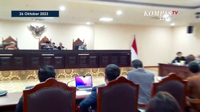 [FULL] Rapat Klarifikasi Majelis Kehormatan MK Terkait Dugaan Pelanggaran Etik Hakim Konstitusi