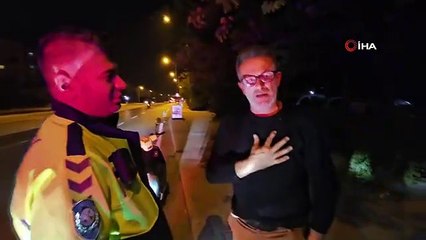 Antalya'da Alkol Kontrolünde Komik Anlar