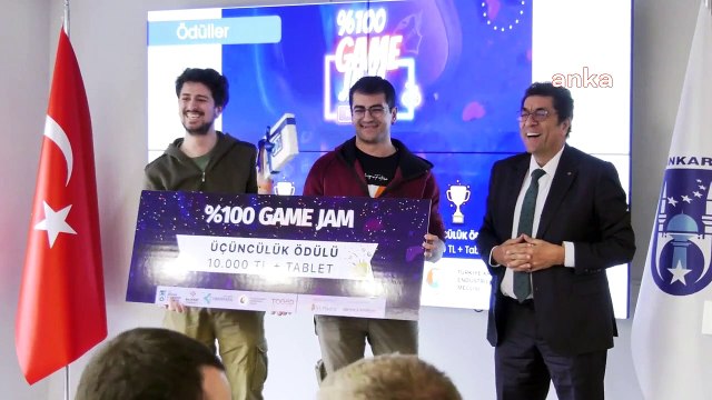Des prix ont été décernés lors du concours Game Jam de la municipalité métropolitaine d'Ankara