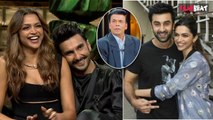 KWK 8: Ranbir Kapoor, Deepika Padukone, Ranveer Singh का Love Triangle, Film बनाएंगे Karan Johar!