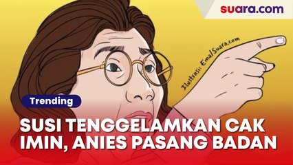 Susi Pudjiastuti Ancam Tenggelamkan Cak Imin, Anies Buru-buru Pasang Badan