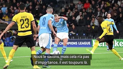 Guardiola : “Les gens veulent qu’Haaland échoue”
