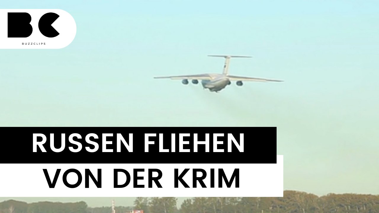 Russische Truppen fliehen von der Krim