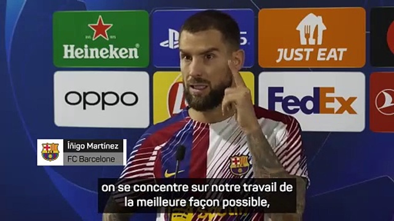 Inigo Martinez : "On ne s'intéresse pas trop à ce qui se dit sur le Clasico"