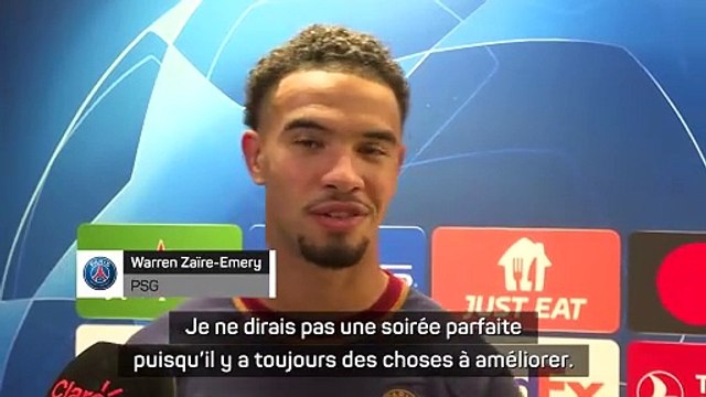 Zaïre-Emery : “On a fait un grand match”