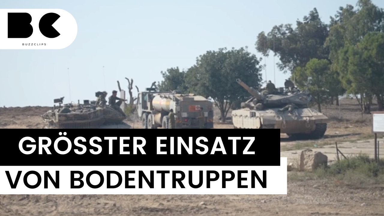 Gaza: Israel führte größten Einsatz von Bodentruppen durch