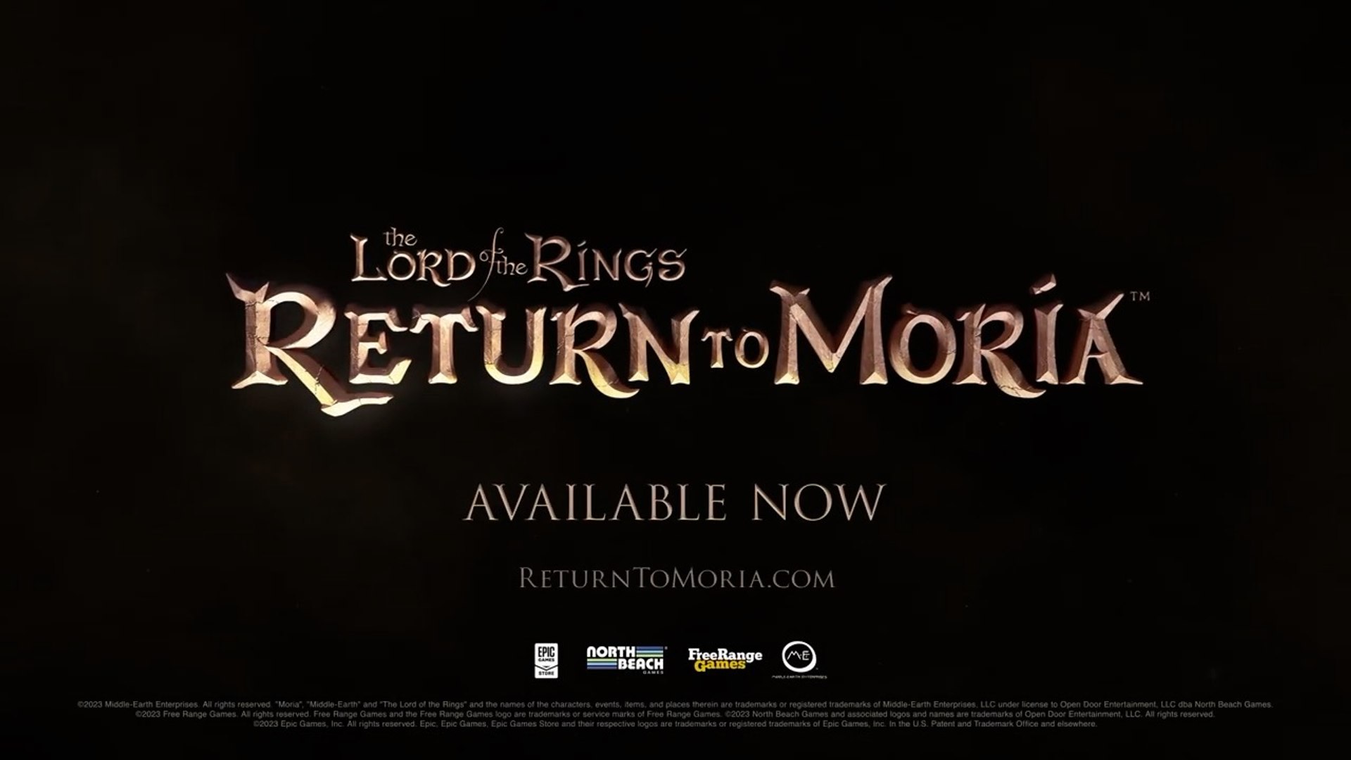 The Lord of the Rings: Return to Moria™ - Launch Trailer (Full Version) 