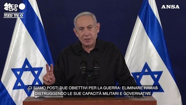 Israele, Netanyahu: Anche io dovro' dare delle risposte sull'attacco di Hamas