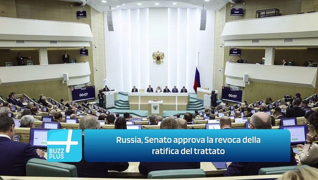 Russia, Senato approva la revoca della ratifica del trattato