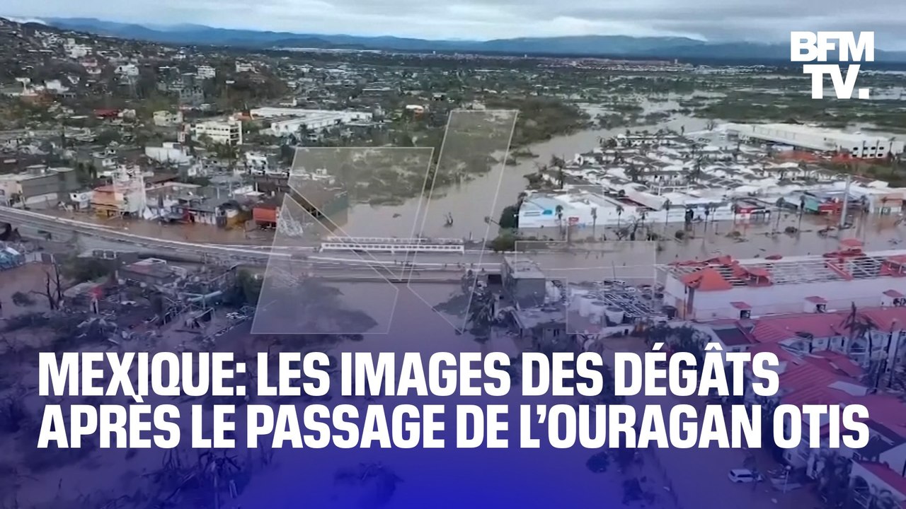Mexique: les images des dégâts après le passage de l’ouragan Otis