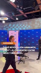 encuentro entre Milei y Bullrich