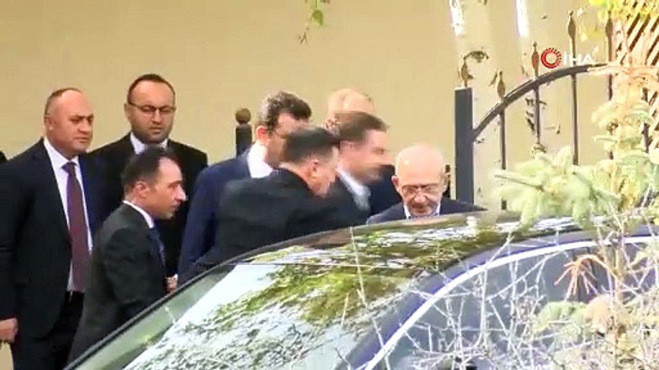 Kılıçdaroğlu ve İmamoğlu buluştu! Görüntü var ses yok
