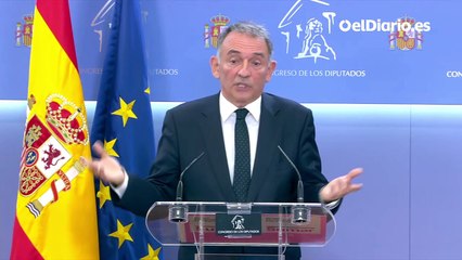 Enrique Santiago, sobre el choque entre Iglesias y Colau: "Las discrepancias internas hay que ventilarlas internamente"