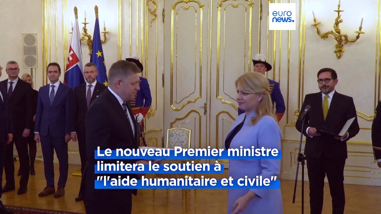La Slovaquie annonce l'arrêt de l'aide militaire à l'Ukraine
