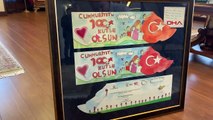 İşitme engelli öğrencinin çizimi valilik davetiyesi oldu