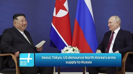 Seoul, Tokyo, US denounce North Korea's arms supply to Russia