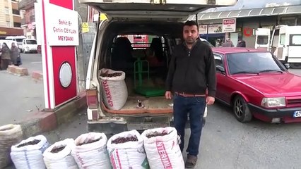 Alaplı'da kurulan kestane pazarı Türkiye genelinde ün kazandı