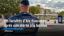 Les facultés d'Aix-en-Provence évacuées après une alerte à la bombe