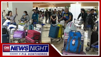 'Di bababa sa ₱50,000 inilaan ng DMW sa bawat Pilipinong galing Israel