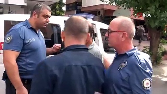 İcra memurunu karşısında gören kiracı, tahliyeyi benzin bidonuyla engellemeye çalıştı