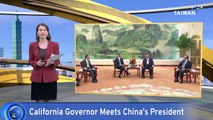 California Governor Discusses Climate With China's President