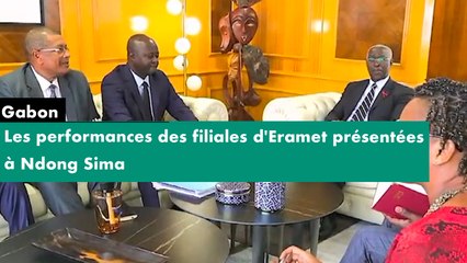 [#Reportage] #Gabon - les performances des filiales d'Eramet présentées à Ndong Sima