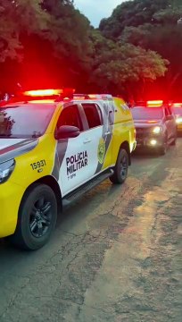 Operação Saturação: PM reforça policiamento em Cruzeiro do Oeste e Tapejara