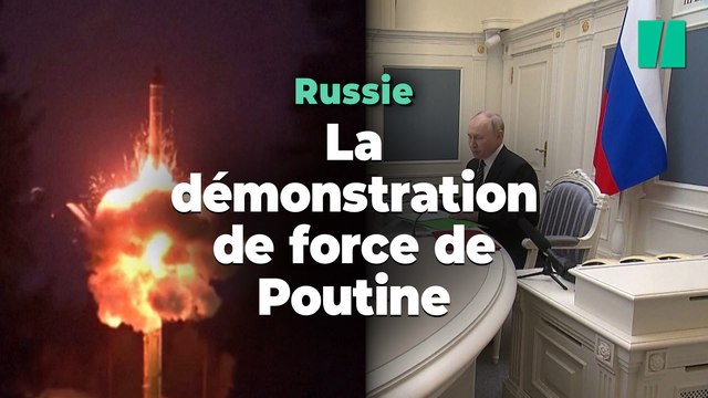 Poutine s'offre une démonstration de force avec une simulation de frappe nucléaire