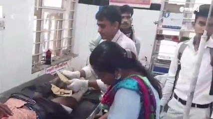 सिरोही: रेवदर के आबूरोड में पलटा ऑटो रिक्शा, आधा दर्जन घायल