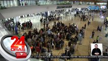 Marami nang pasahero sa NAIA 1; normal pa sa NAIA 3; dagsa, inaasahan bukas hanggang weekend | 24 Oras