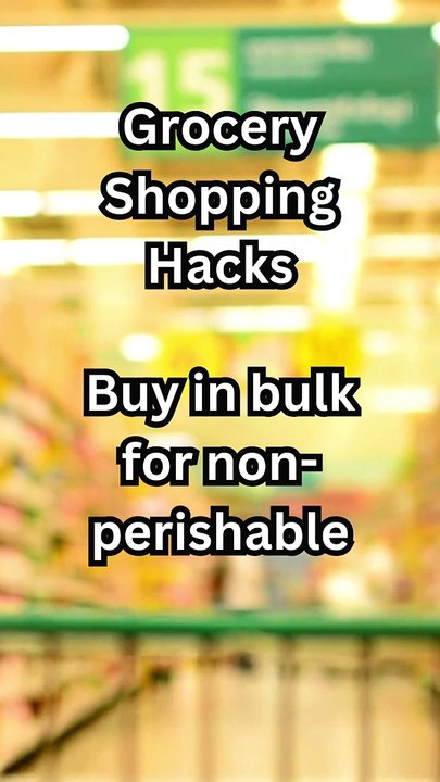 Save money and reduce packaging waste. #BulkShopping #Sustainability