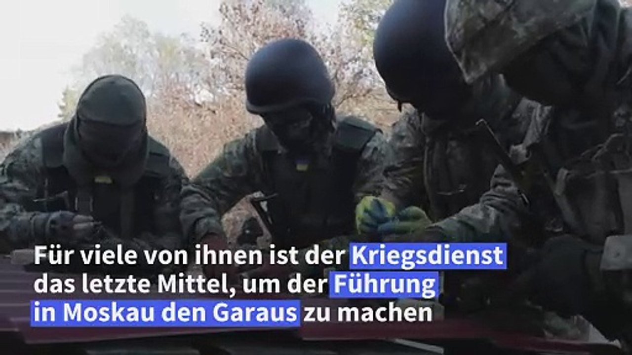 Russische Putin-Gegner kämpfen für die Ukraine