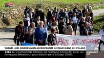 Vosges: La colère des habitants d'un village après l'installation en catimini de plus d’une trentaine de jeunes mineurs non accompagnés venus de Lampedusa, dans un centre de vacances de la commune - VIDEO