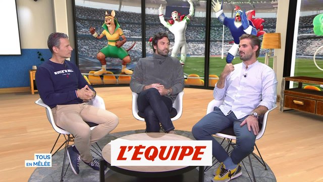 Tous en mêlée : « Les Boks face aux Blacks, c'est le choc des titans » - Rugby - CM