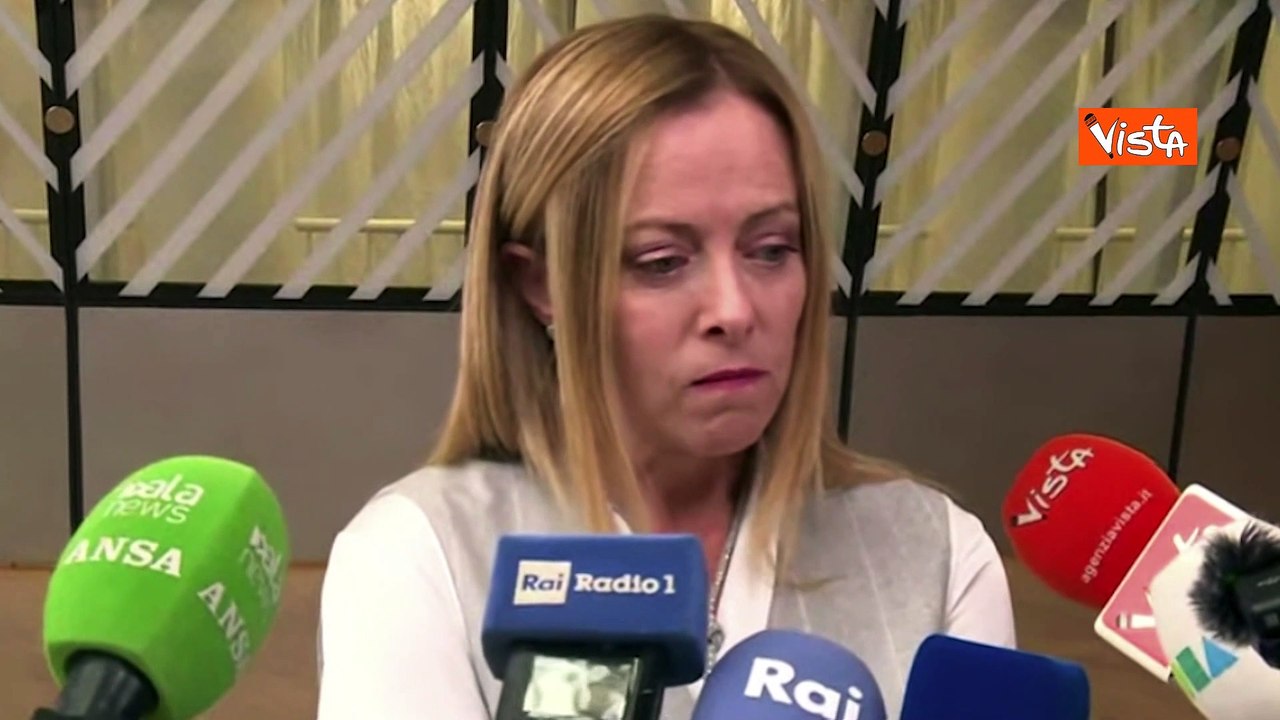 Medio Oriente, Meloni: "Se escalation, conseguenze inimmaginabili"