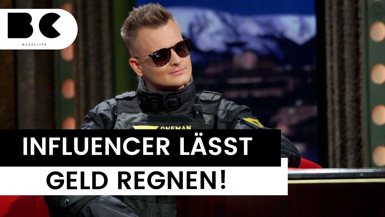Eine Million Dollar: Influencer lässt Geld regnen!