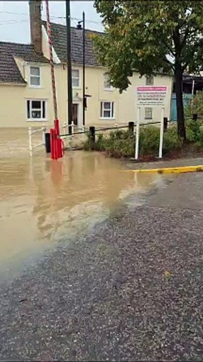 Flooding in Framlingham