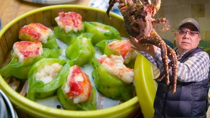Turning a King Crab Into 8 Dishes at a Dim Sum Spot