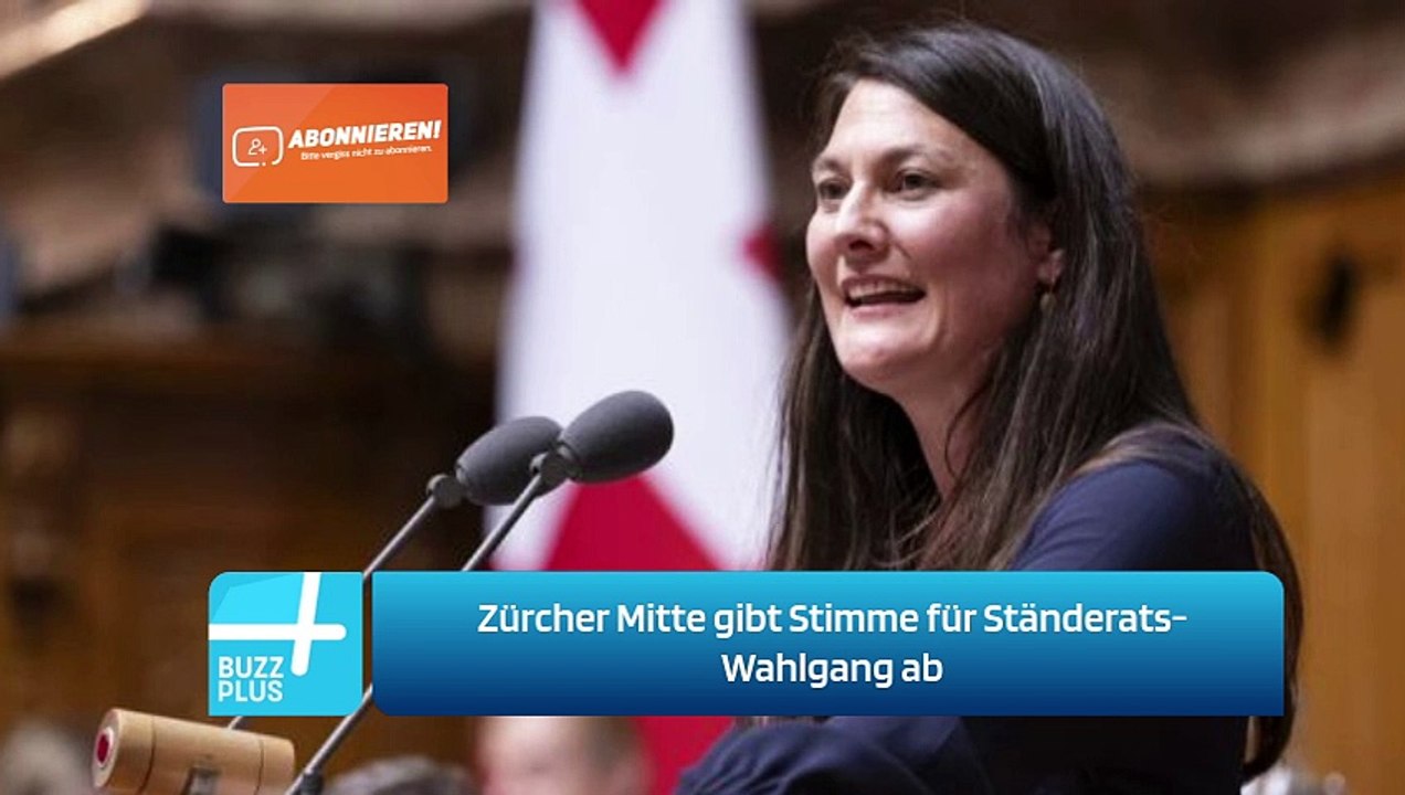 Zürcher Mitte gibt Stimme für Ständerats-Wahlgang ab