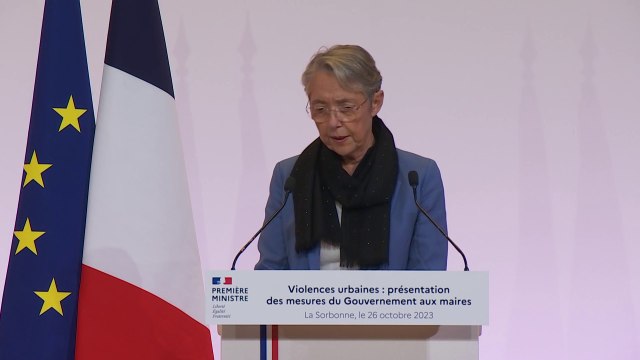 Plan anti-émeutes: Élisabeth Borne annonce un nouveau plan national de lutte contre les stupéfiants