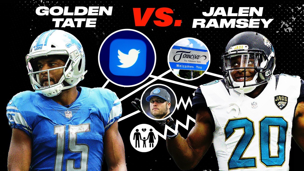 Jalen Ramsey and Golden Tate beefed over family drama