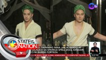 Unexpected twinning nina Jak Roberto at David Licauco sa Sparkle Spell 2023, idinaan sa biro ni Barbie Forteza | SONA