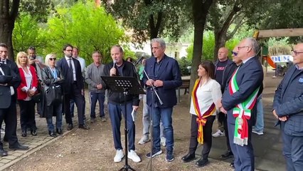 Giardino Felice Pulici: il ricordo degli ex compagni