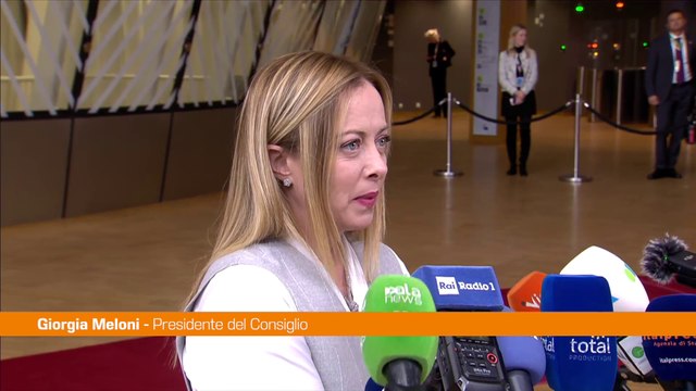 Medio Oriente, Meloni Per sconfiggere Hamas dare più peso all'Anp