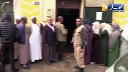 رغم وعود المعين" عمي طبون بومنخر".شاهد طوابير أمام نقاط البيع كأننا في غزة اليوم 25.10.2023