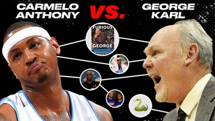 Carmelo Anthony and George Karl could have had a great legacy together, but all they've got is beef