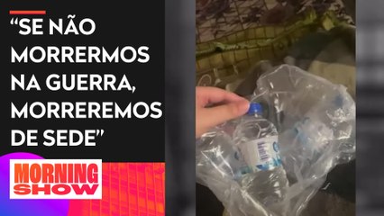 Em vídeo, brasileiro diz que está sem água potável em Gaza