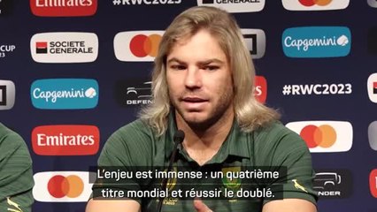 Finale de la Coupe du Monde : de Klerk met en garde contre l'enjeu colossal 🇿🇦